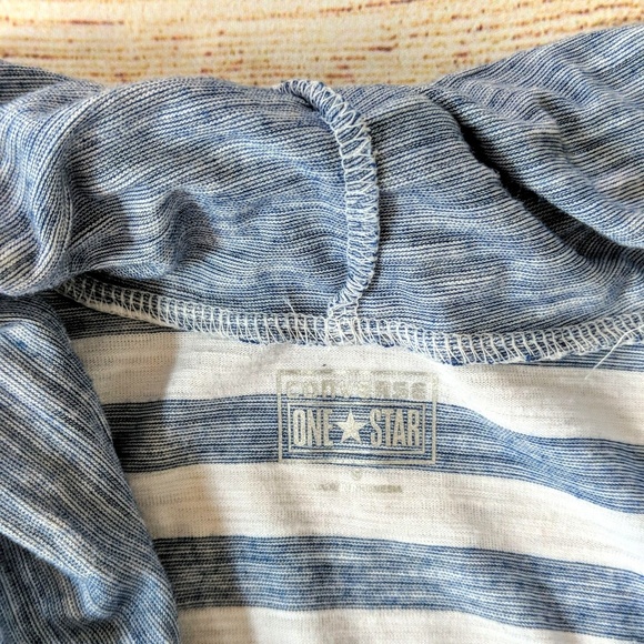 3/$20 Converse One Star Sleeveless Cowl Neck Top - Picture 5 of 5